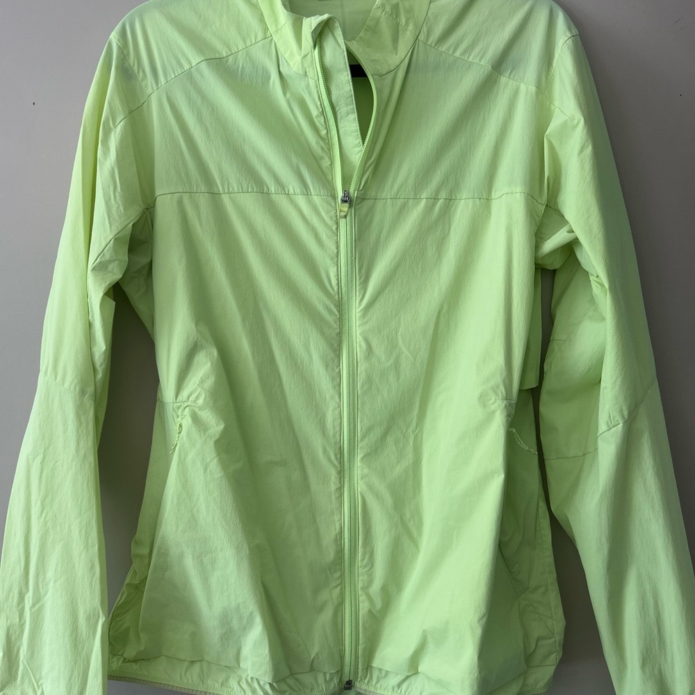 lululemon athletica Lime Green Performance Jacket